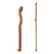 Mabis Healthcare 602-3000-1090 - Walking Stick Brazos™ Twisted Fitness Walker Wood 55 Inch Height Brown