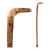 Mabis Healthcare 502-3000-0139 - Walking Stick Brazos™ Root Wood 40 Inch Height Natural Hardwood