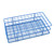 Healgen Scientific Ltd HS23072 - Wire Rack Test Tube Rack 72 Place 13 to 16 mm Tube Size Blue 2-1/2 X 5 X 9-1/3 Inch