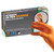 Innovative Healthcare Corp 199400 - Exam Glove NitriDerm® Ultra Orange™ 2X-Large NonSterile Nitrile Standard Cuff Length Fully Textured Orange Chemo Tested / Fentanyl Tested