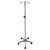 McKesson 16-11350 - IV Stand Floor Stand 2 Hooks 5 Legs with Casters