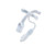 Smiths Medical ASD, Inc. Bivona FlexTend TTS Pediatric V Neck Flange Tracheostomy Tube, Size 5.5