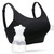 Momcozy 2 IN 1 Hand Free Pumping Bra, Medium, Black
