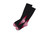Zomee Compression Socks, 20-30mmhg, Large, Black Pink