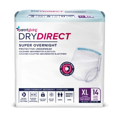 Dry Direct Super Overnight Underwear