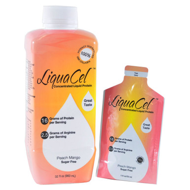 Global Health GH87 - LiquiCel Liquid Protein, Peach Mango, 32 oz ...