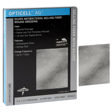 Optecell Rope Medline MSC9845EP - Opticell Ag+ Silver Antibacterial Gelling Fiber ...