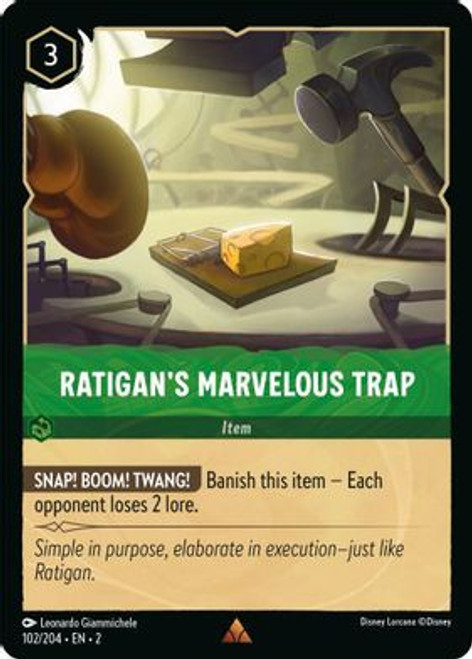 Ratigan's Marvelous Trap foil