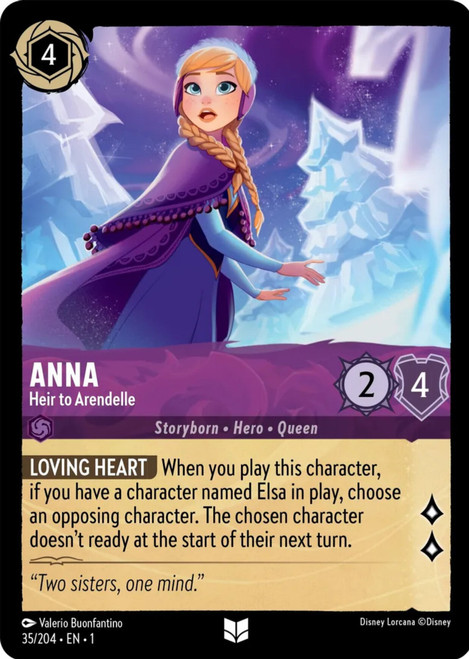 Anna - Heir to Arendelle foil