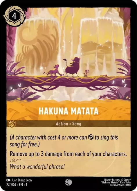 Hakuna Matata foil