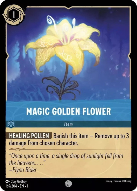 Magic Golden Flower foil