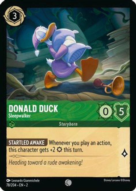 Donald Duck- Sleepwalker foil