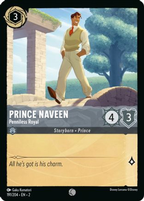 Prince Naveen- Penniless Royal
