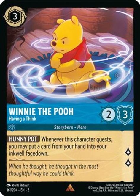 Winnie the Pooh- Having a Think