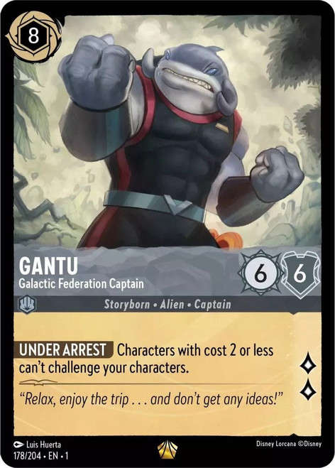 Gantu - Galactic Federation Captain foil