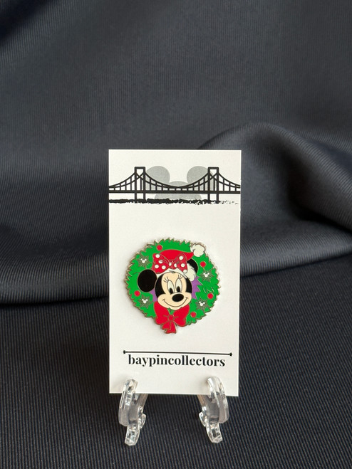 Park Pin Minnie Holiday Wreath