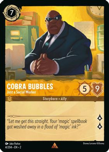 Cobra Bubbles - Just a Social Worker foil