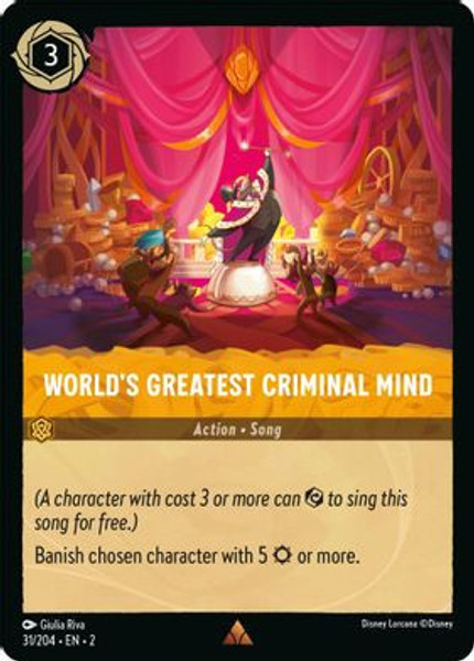 World's Greatest Criminal Mind foil