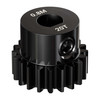 2303 Series Steel, MOD 0.8 Pinion Gear (6mm D-Bore, 20 Tooth)