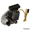 Shark-5 Servo Gearbox (0.70 sec/60°, 14 RPM 2360 oz-in Torque, 504° Rotation)