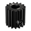 2303 Series Steel, MOD 0.8 Pinion Gear (6mm D-Bore, 15 Tooth)
