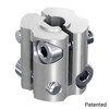 4007 Series Hyper Coupler (6mm D-Bore to 5mm Hex Bore)