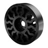 3613 Series Gecko® Wheel (14mm Bore, 96mm Diameter)