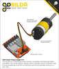 5204 Series Yellow Jacket Planetary Gear Motor (188:1 Ratio, 80mm Length 8mm REX™ Shaft, 30 RPM, 3.3 - 5V Encoder)