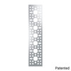 1123 Series Pattern Plate (1 x 7 Hole, 43 x 192mm)