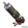 5303 Series Saturn Planetary Gear Motor (50.9:1 Ratio, 24mm Length 8mm REX™ Shaft, 360 RPM, 3.3 - 5V Encoder)