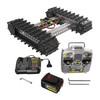 Bravo RC Tank Track Chassis (Grouser Paddles) - Kit contents