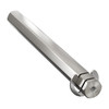 2109 Series Stainless Steel REX™ Shaft (12mm Diameter, 120mm Length)
