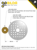 2302 Series Aluminum, MOD 0.8, Hub Mount Gear (14mm Bore, 90 Tooth)