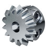 2306 Series Steel, MOD 1.5, Clamping Pinion Bevel Gear (6mm D-Bore, 14 Tooth)