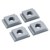 2805-0004-0008 - 2805 Series Zinc-Plated Steel goRAIL Nut (4-8) - 4 Pack