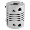 4002-0006-0250 - 4002 Series Flexible Clamping Shaft Coupler (6mm Round Bore to 0.250" Round Bore)