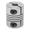 4002-0006-0250 - 4002 Series Flexible Clamping Shaft Coupler (6mm Round Bore to 0.250" Round Bore)
