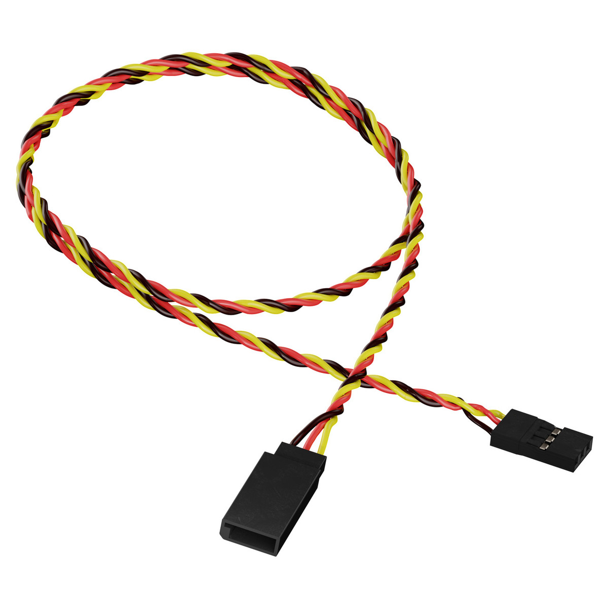 Servo Extension (3-Pos TJC8, MH-FC to FH-MC, 450mm Length)