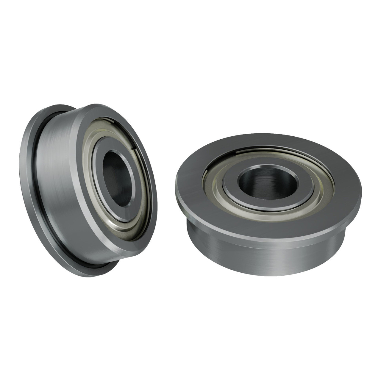 goBILDA 5×14×5 mm Flanged Ball Bearing (2-pack) (render)