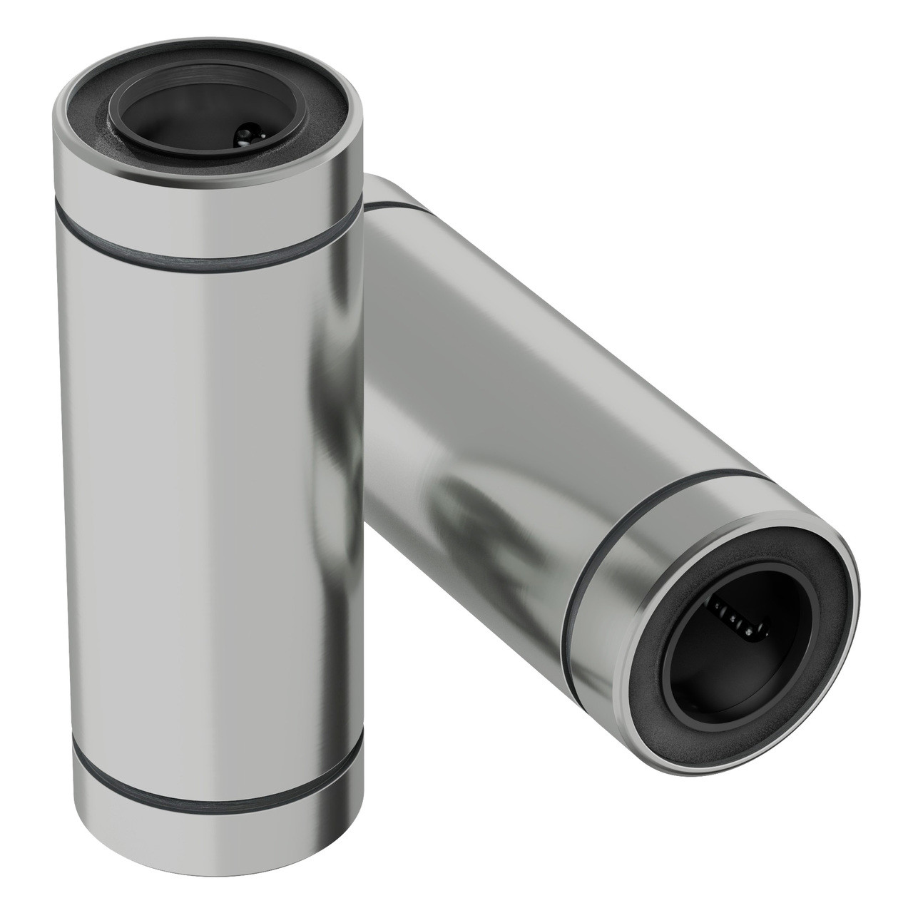 goBILDA 1612-1221-0057 12 mm linear ball bearings, 57 mm (2-pack render)