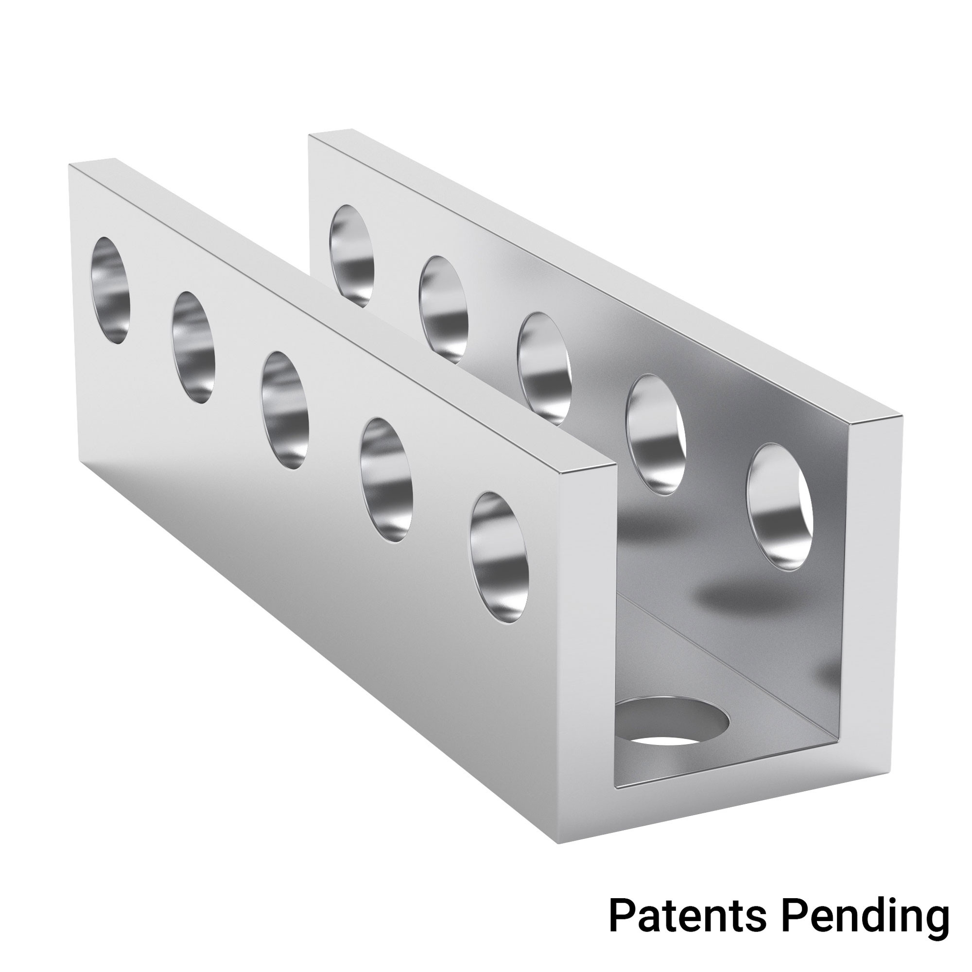 1101 Series U-Beam (5 Hole, 40mm Length) - goBILDA®