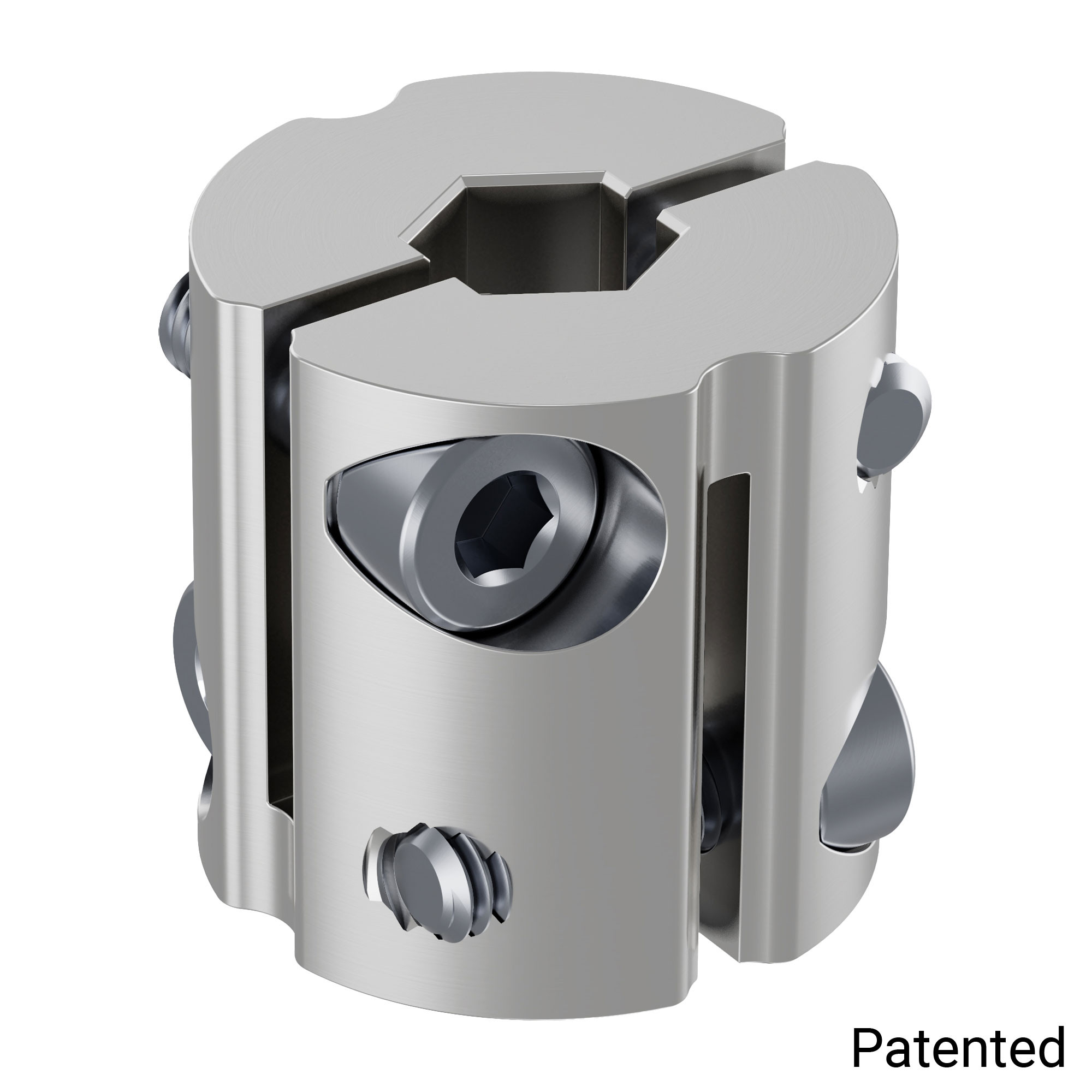 Agrileo 4007 Series Hyper Coupler (8mm REX® Bore to 8mm REX® Bore) - goBILDA®