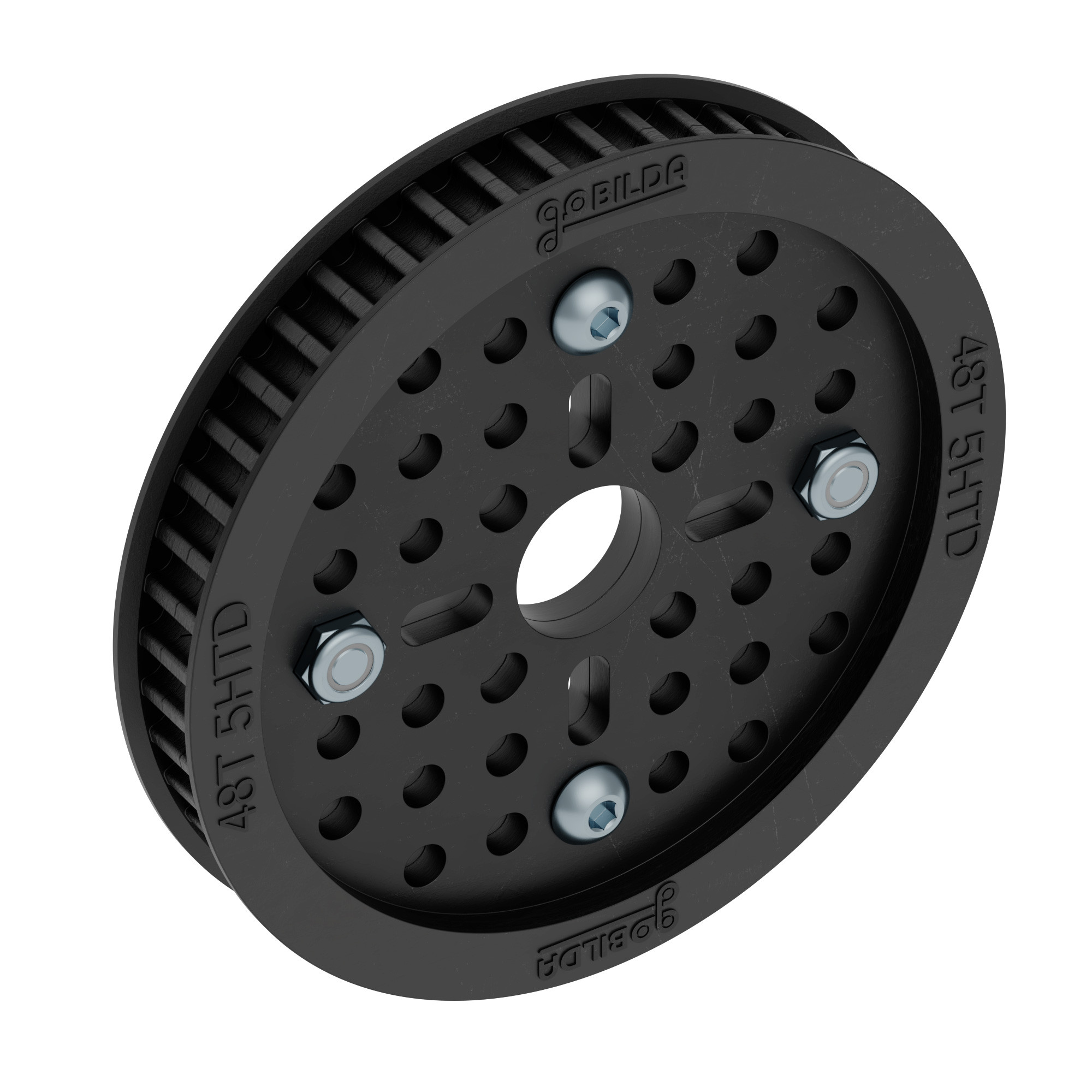 3415 Series 5mm HTD Pitch Hub Mount Timing Belt Pulley (14mm Bore
