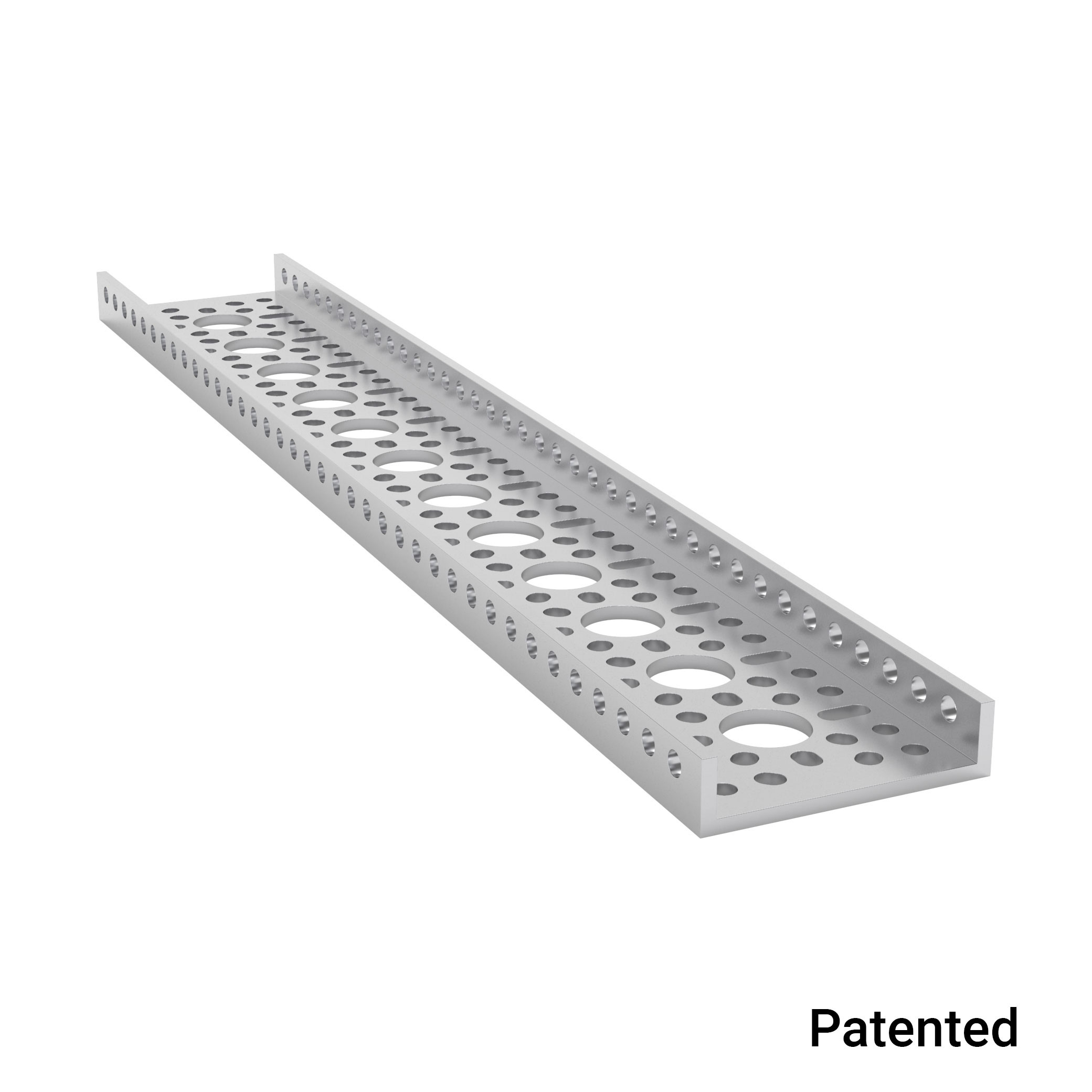 1121 Series Low-Side U-Channel (12 Hole, 312mm Length) - goBILDA®