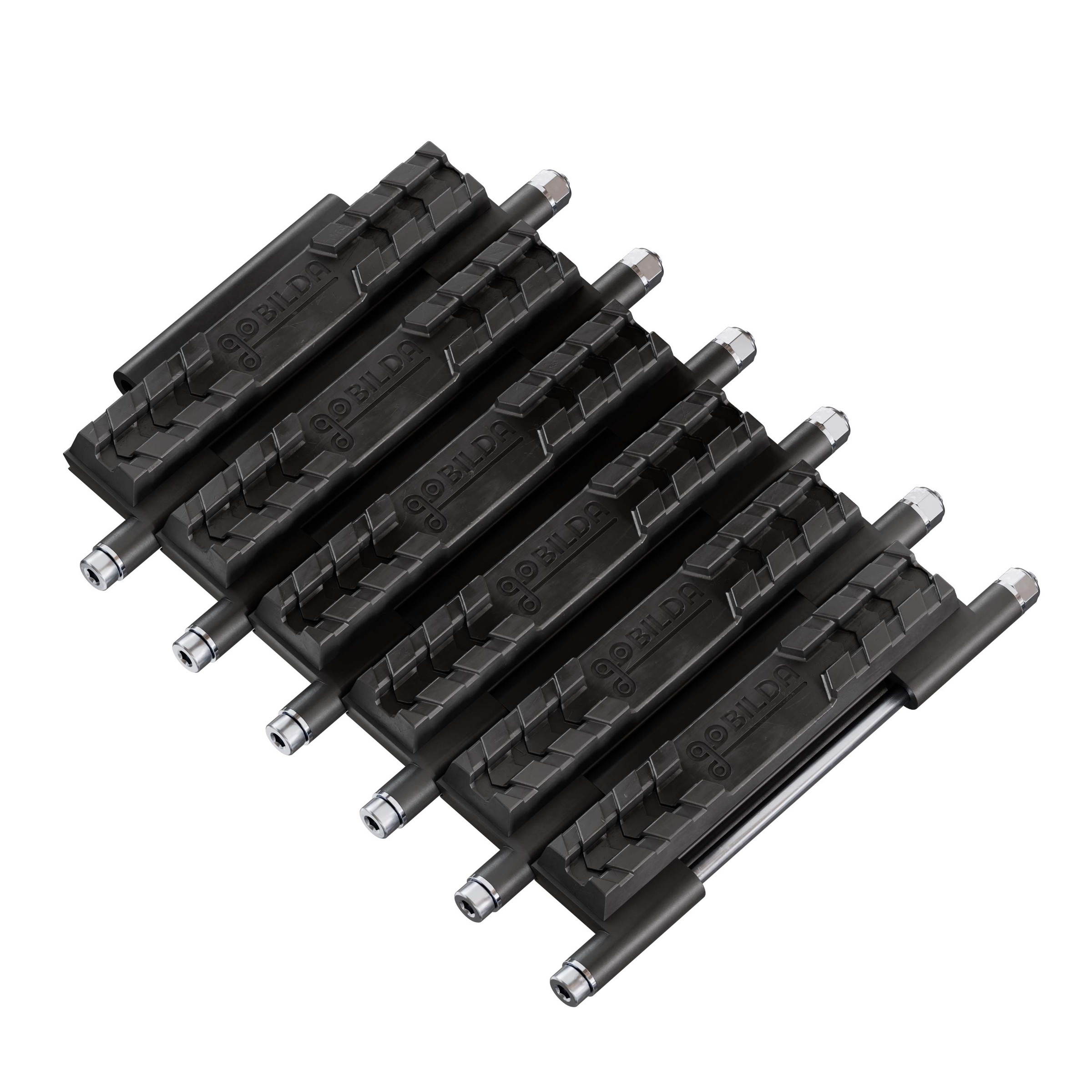 Badlands Tank Track (24mm Pitch, 112mm Width, Rubber Tread) - 6