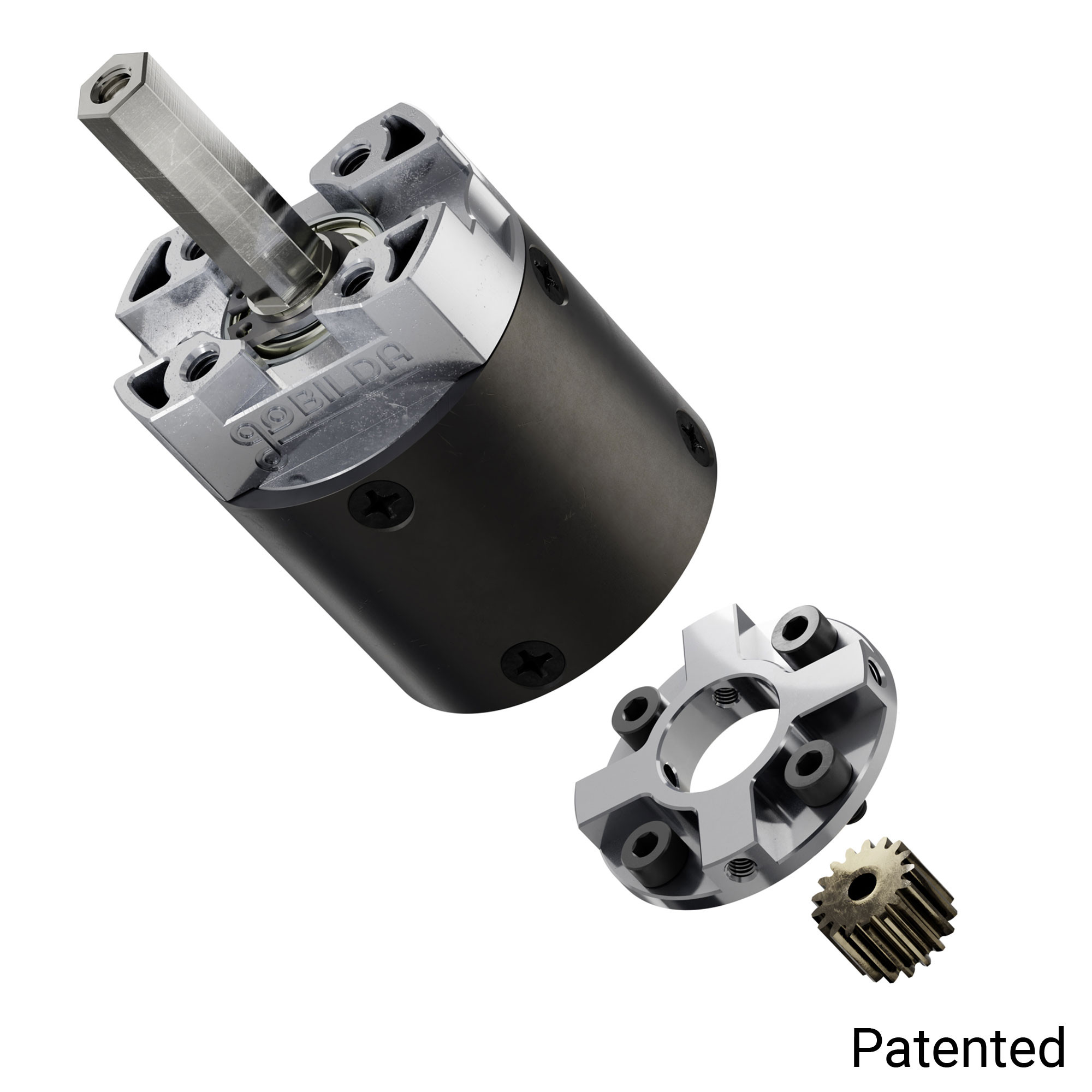 5103 Series Planetary Gearbox (13.7:1 Ratio, 24mm Length 8mm REX