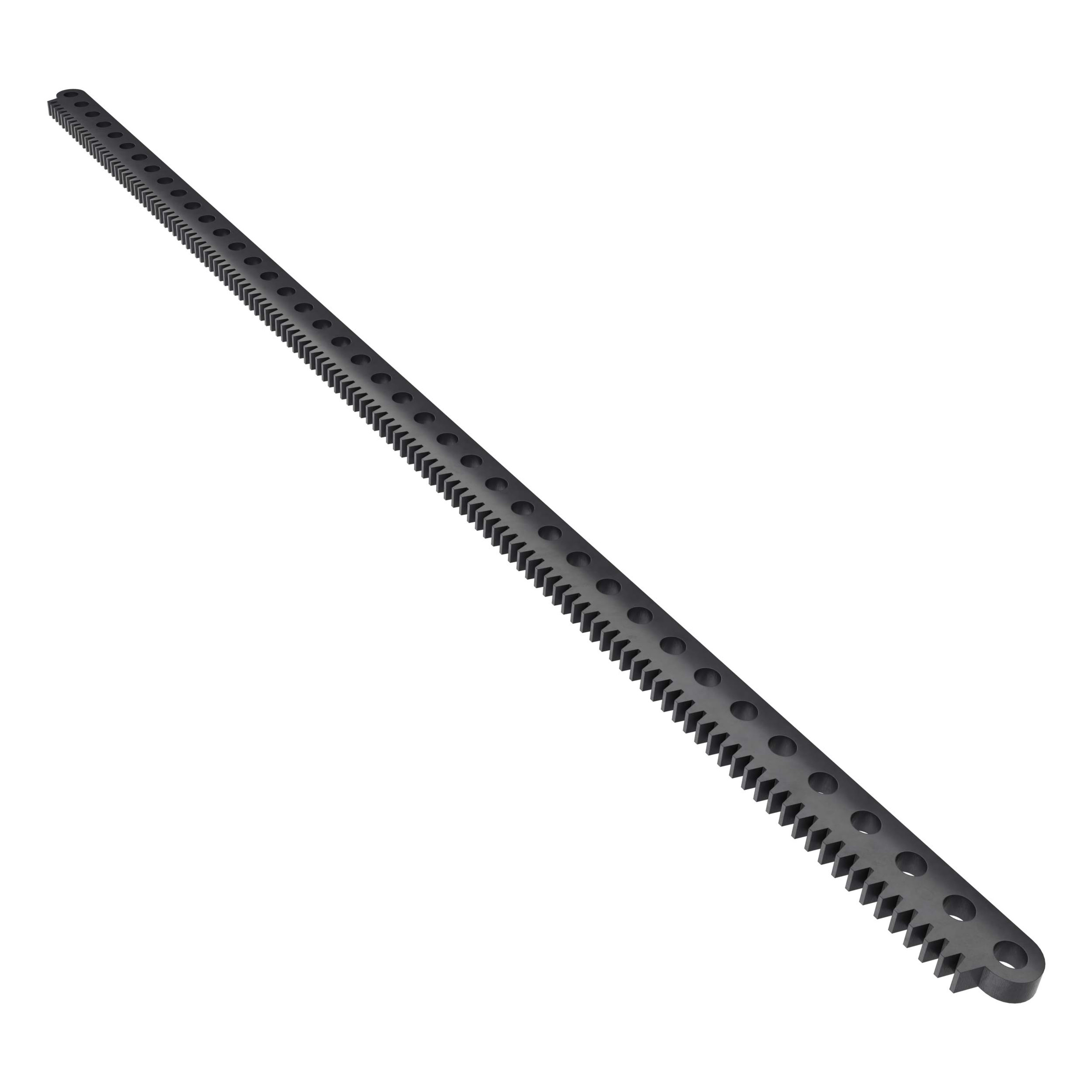 Acetal MOD 0.8 Gear Rack (118 Tooth, 41 Hole) - goBILDA®