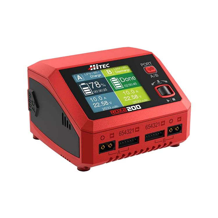 Hitec RDX2 200 AC/DC Multi-Function Smart Charger - goBILDA®