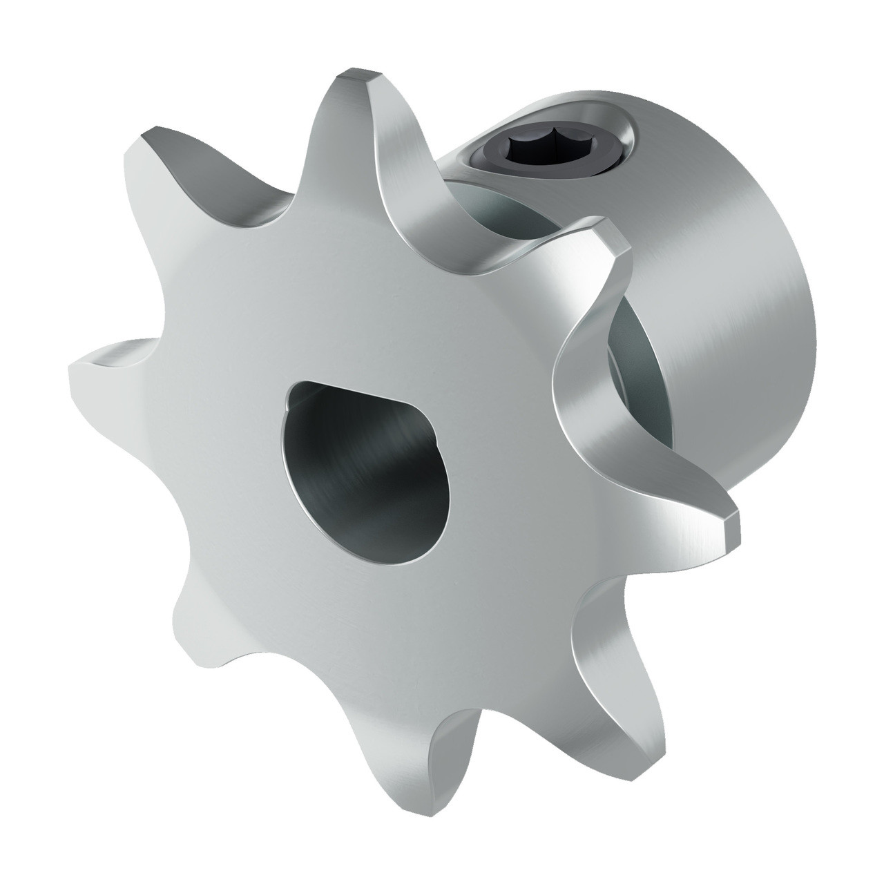 3306 Series 8mm Pitch Set Screw Sprocket (6mm D-Bore, 8 Tooth