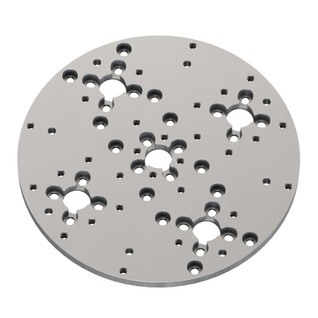 1140 Series Aluminum Baseplate (6mm Thickness, 144mm Diameter)